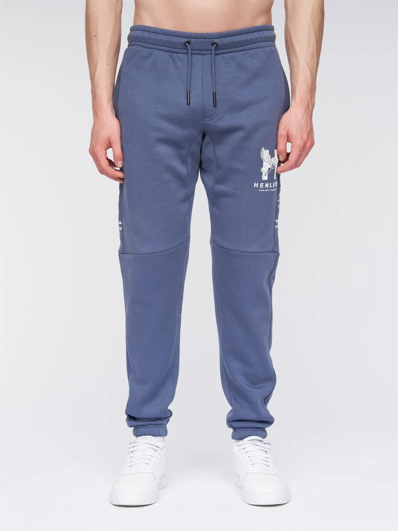 Mens Tapehen Joggers Deep Blue