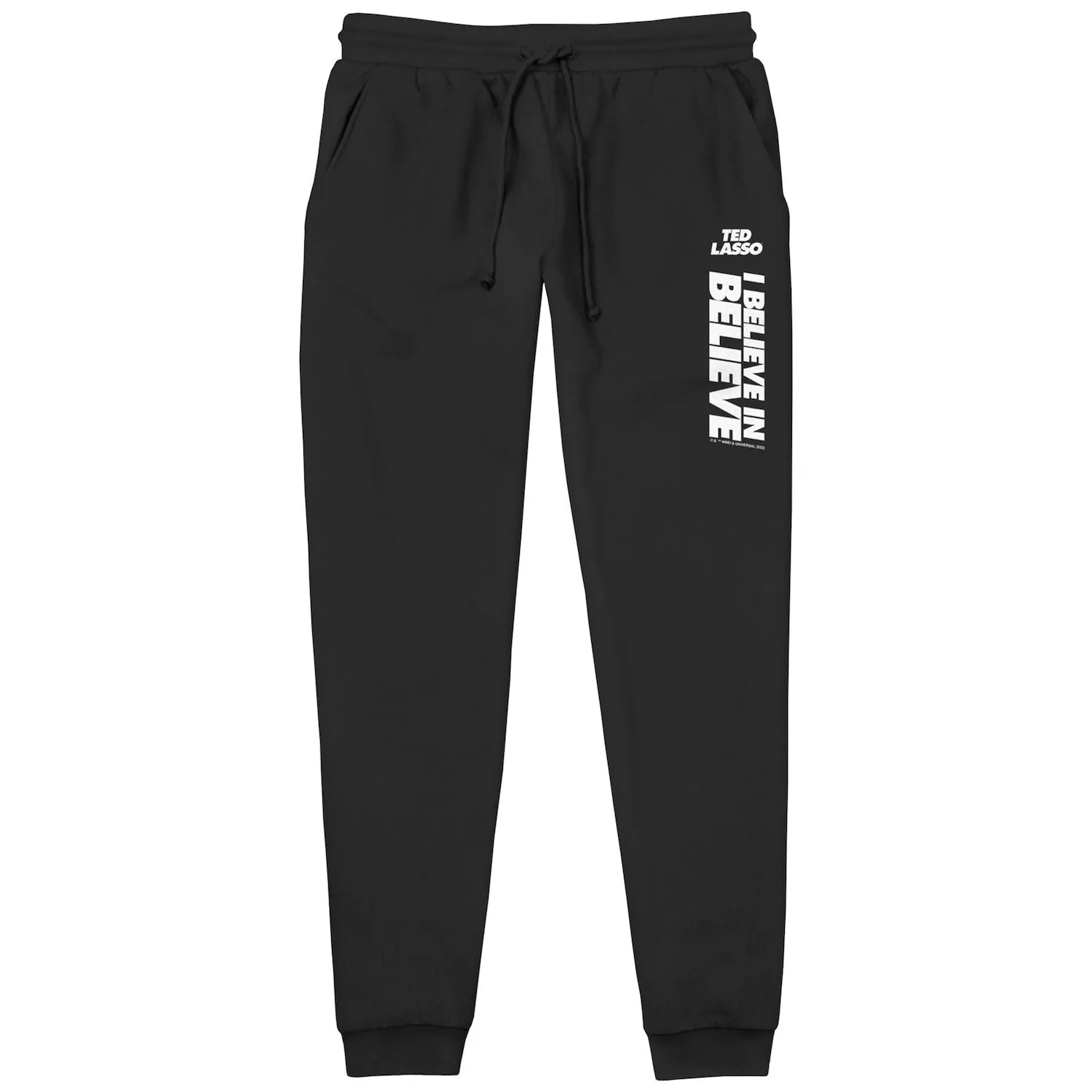 Men's Ted Lasso I Believe In Believe Jogger Licensed Character Pajama Pants