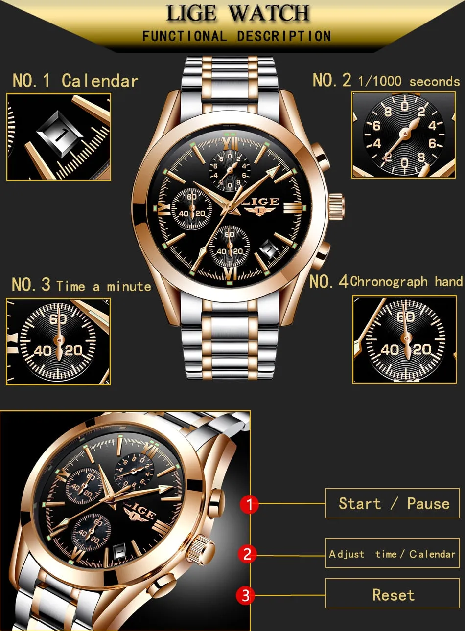 Men's Top Brand Military Sport Watch