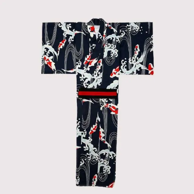 Men's Traditional Kimono Robe