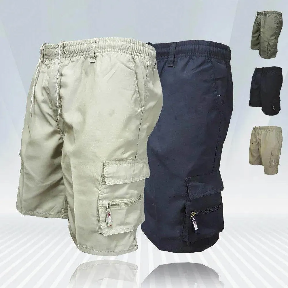 Men's Utility Cargo Shorts Tactical Big Pocket with Plus