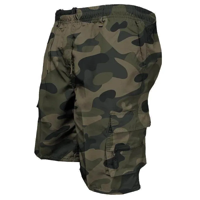 Men's Utility Cargo Shorts Tactical Big Pocket with Plus