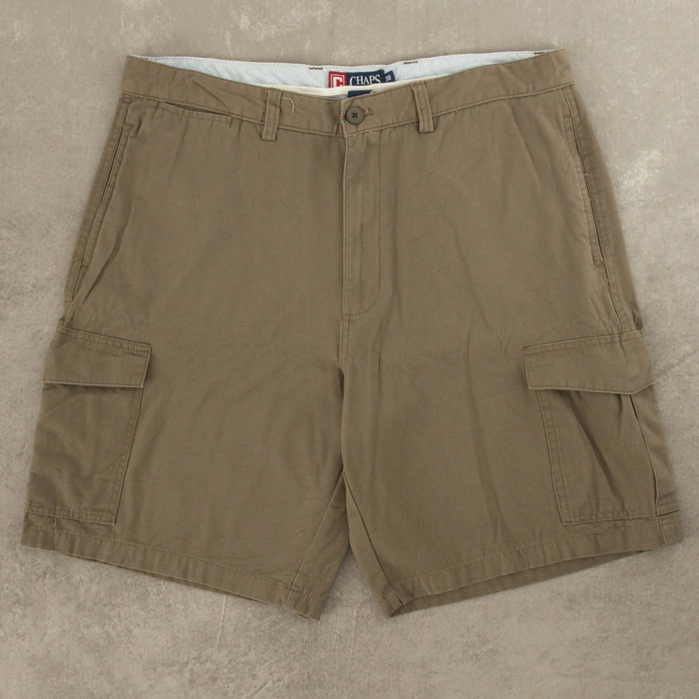 MEN'S VINTAGE CHAPS CARGO SHORTS - W36