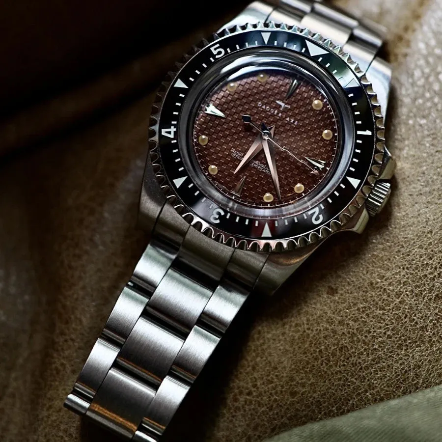 Men'S Watch Dive Watch Automatic Mechanical Waterproof 100M Stainless Steel Bracelet 40Mm Diver Watch Men Watches