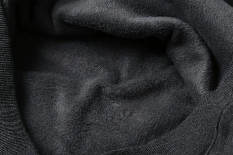 Men's Winter Cotton Hooded Sweatshirt