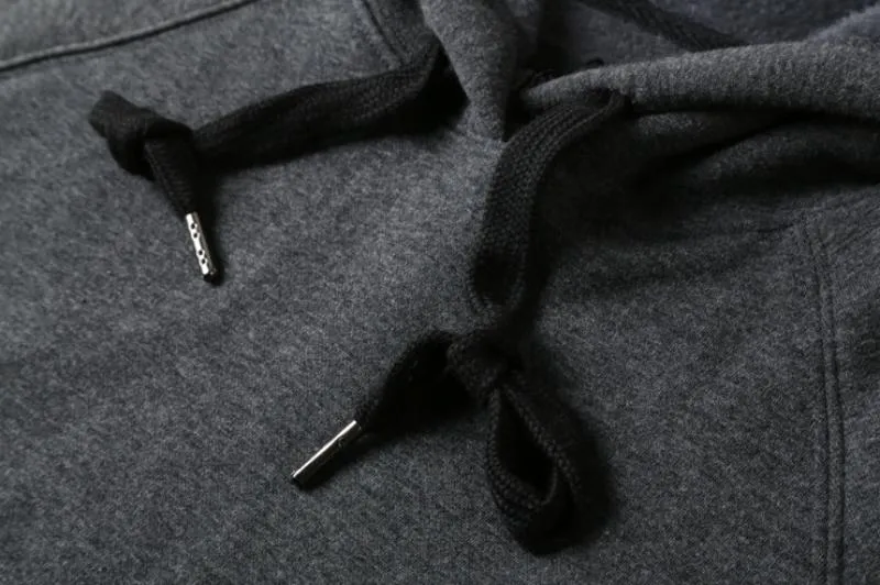 Men's Winter Cotton Hooded Sweatshirt