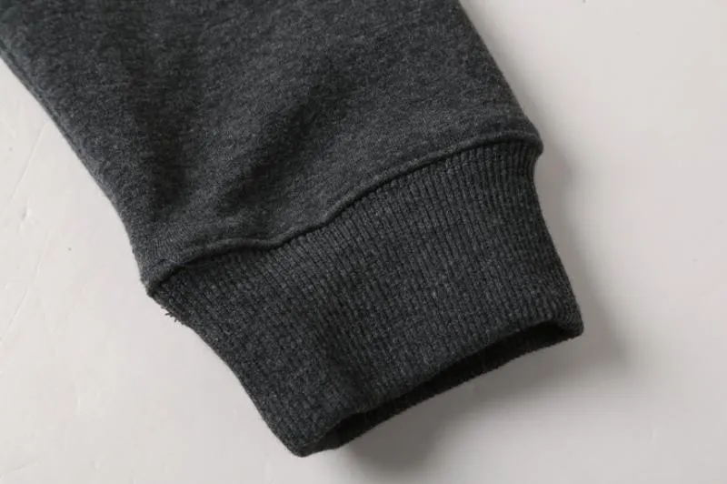 Men's Winter Cotton Hooded Sweatshirt