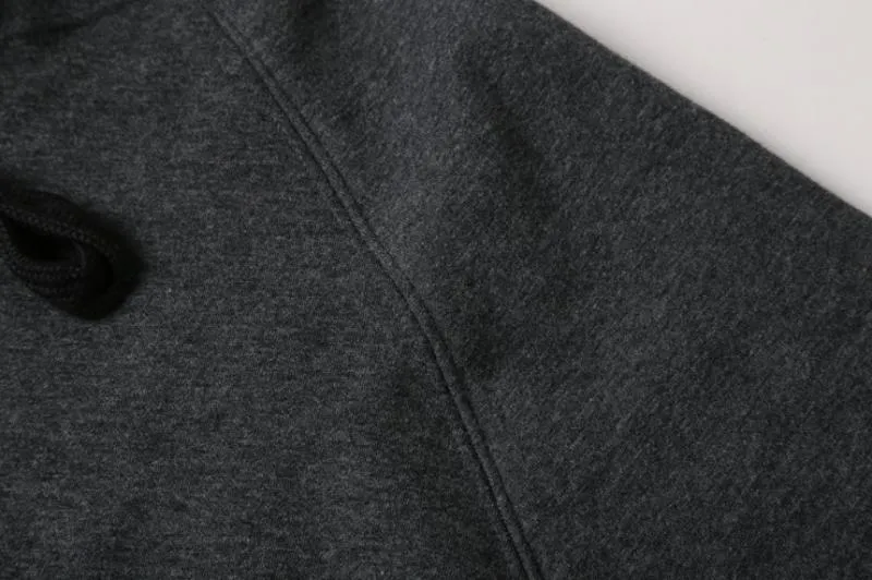 Men's Winter Cotton Hooded Sweatshirt
