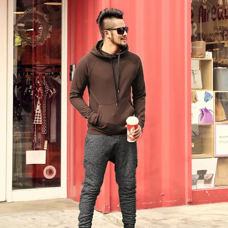 Men's Winter Cotton Hooded Sweatshirt
