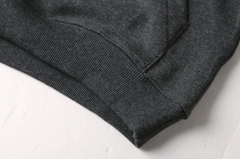 Men's Winter Cotton Hooded Sweatshirt