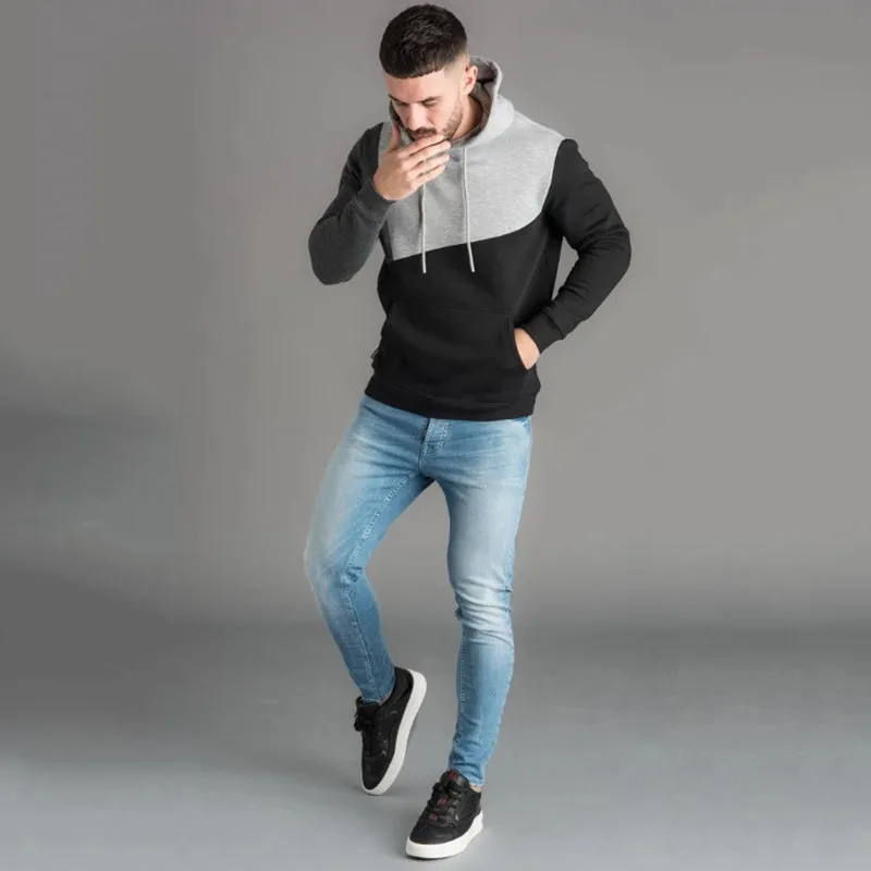 Men's Winter Fleece Hooded Sweatshirt