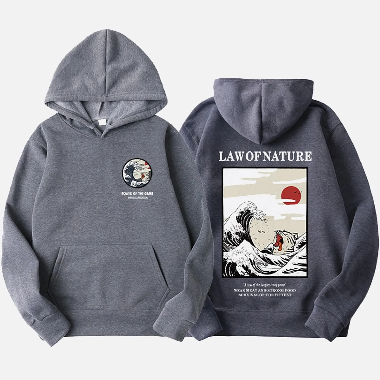 Men's/Women's Autumn/Winter Casual Hoodie With Print