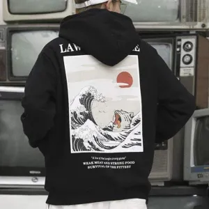 Men's/Women's Autumn/Winter Casual Hoodie With Print