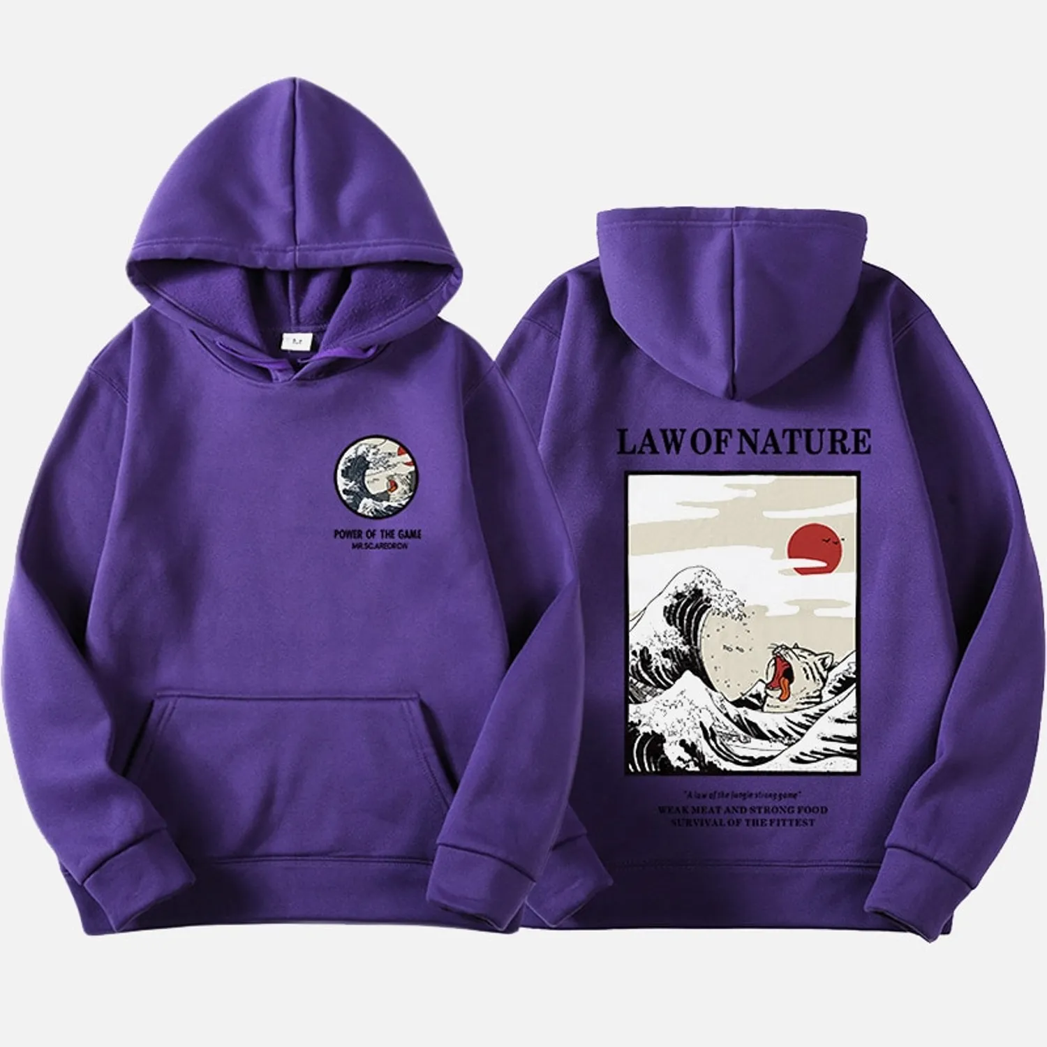 Men's/Women's Autumn/Winter Casual Hoodie With Print