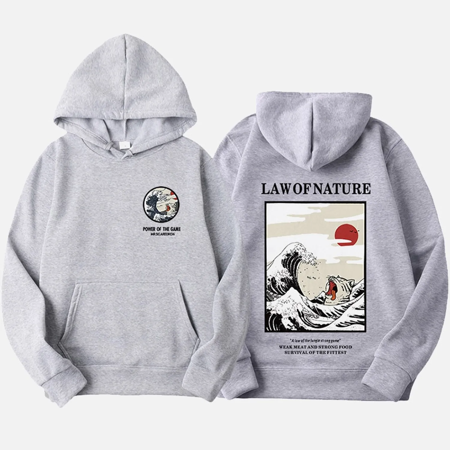 Men's/Women's Autumn/Winter Casual Hoodie With Print