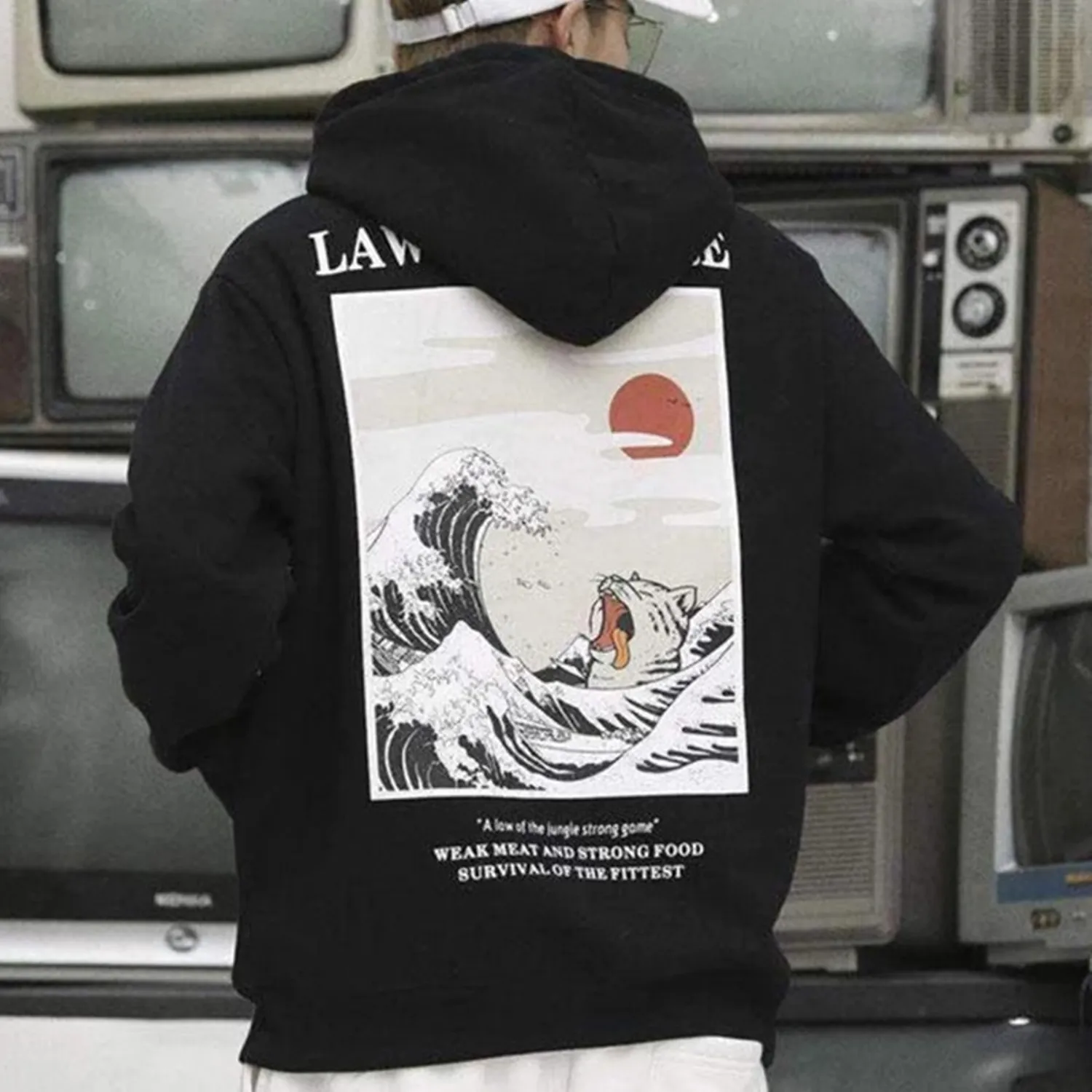 Men's/Women's Autumn/Winter Casual Hoodie With Print