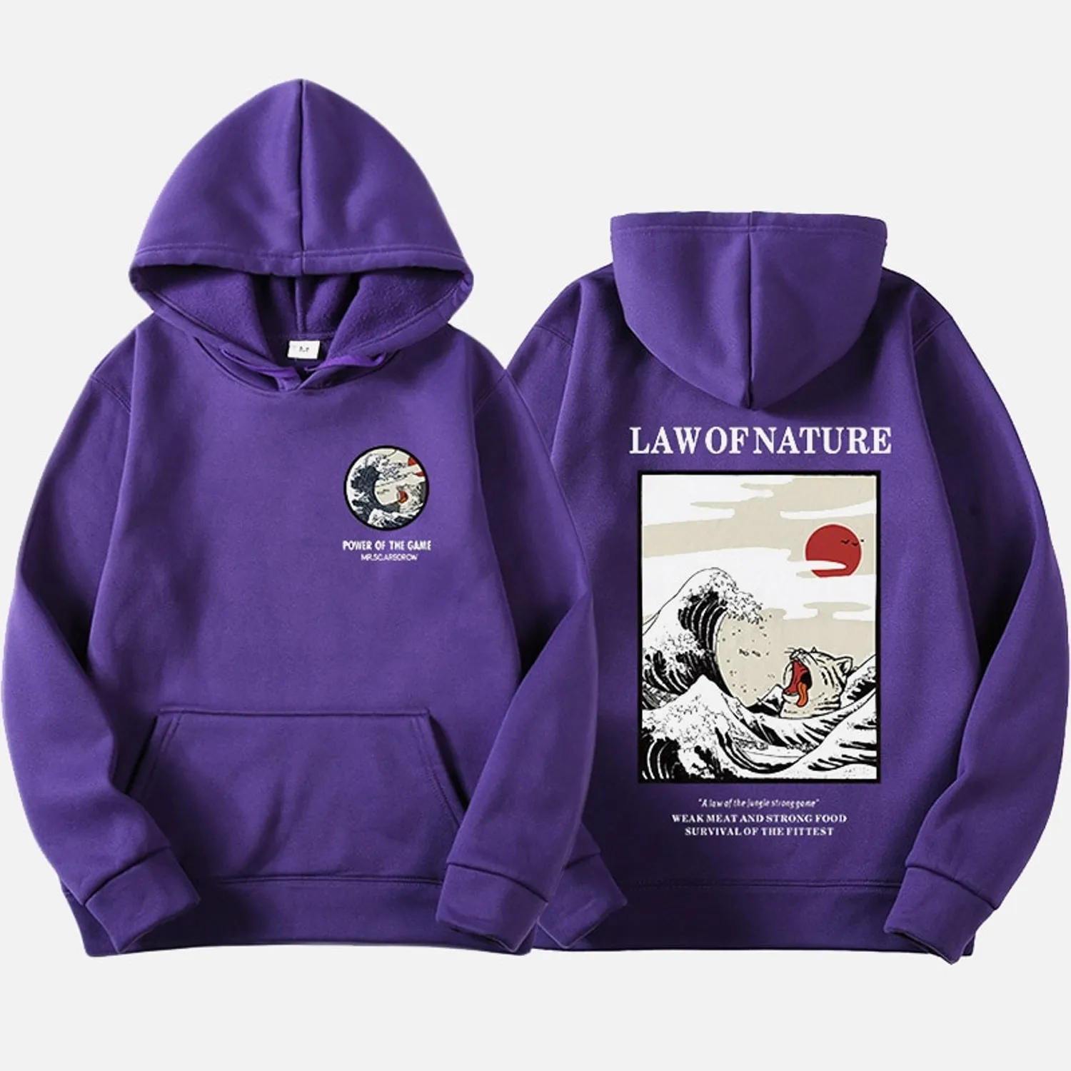 Men's/Women's Autumn/Winter Casual Hoodie With Print
