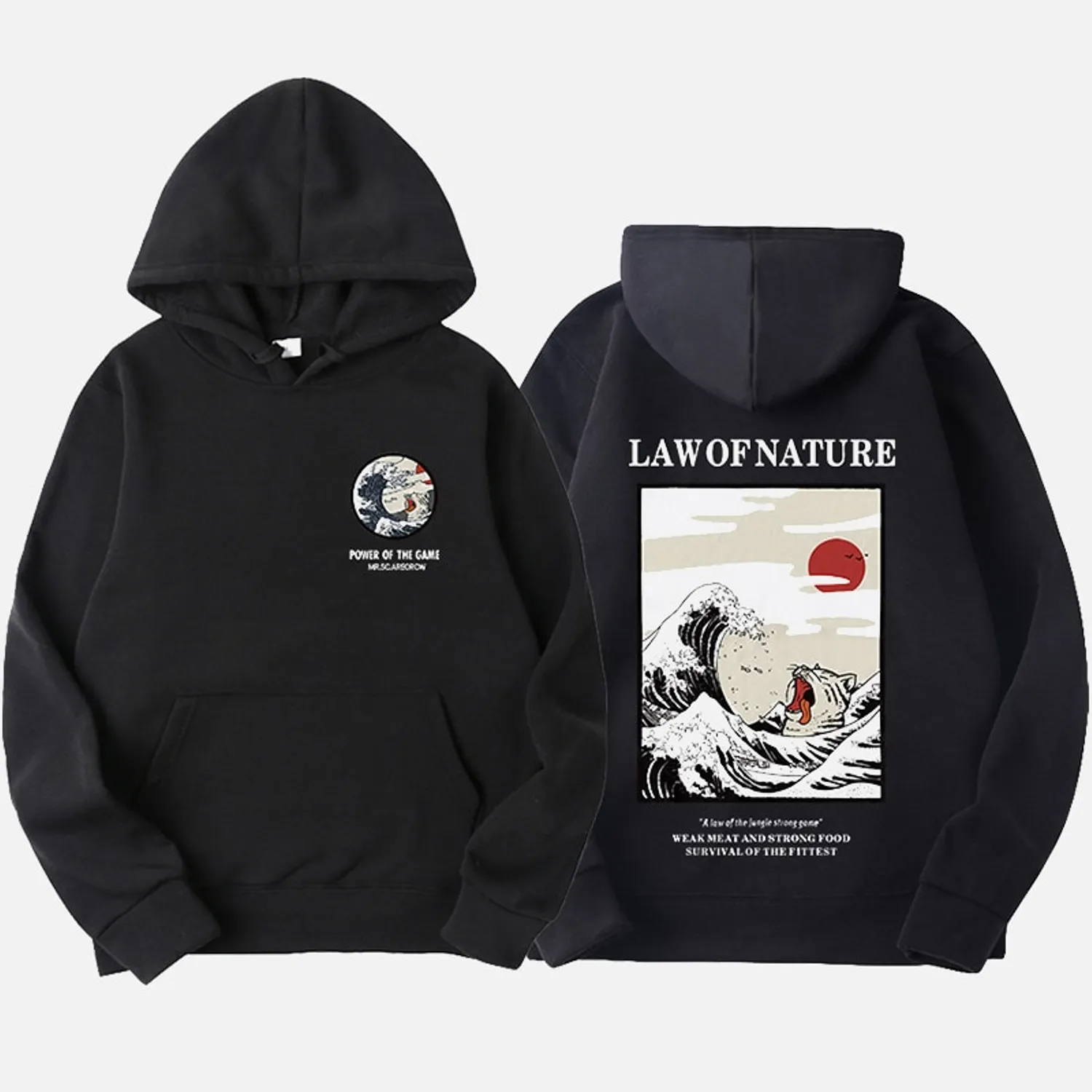 Men's/Women's Autumn/Winter Casual Hoodie With Print