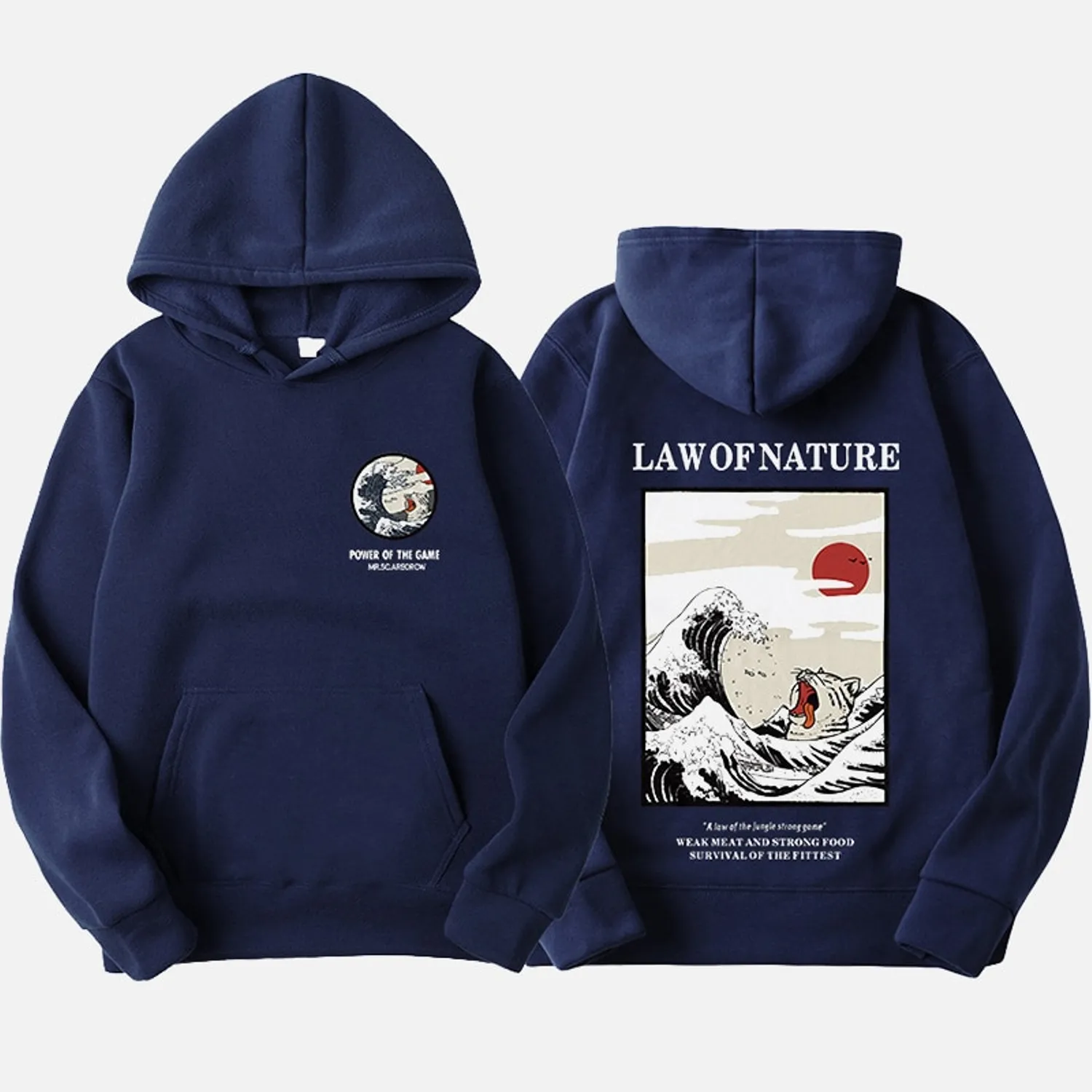 Men's/Women's Autumn/Winter Casual Hoodie With Print