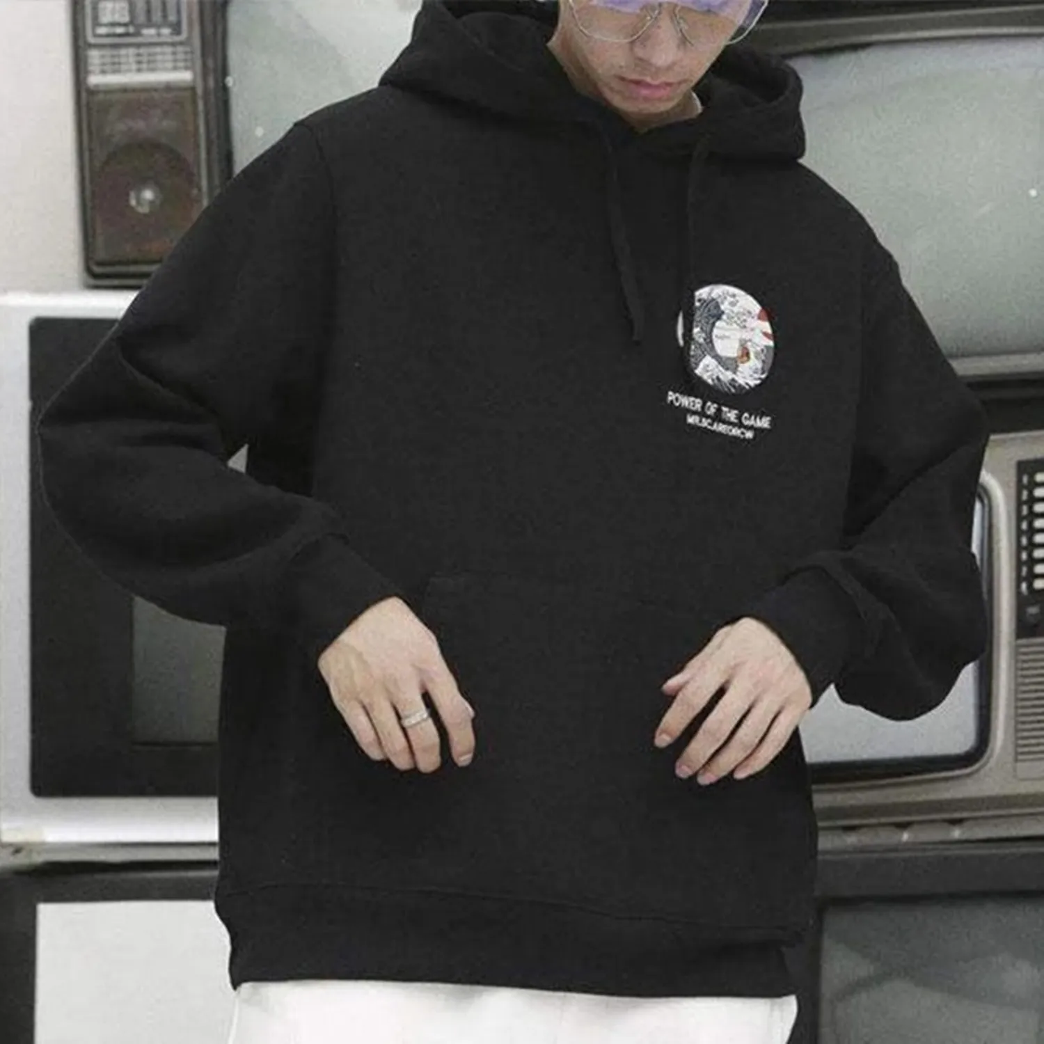 Men's/Women's Autumn/Winter Casual Hoodie With Print