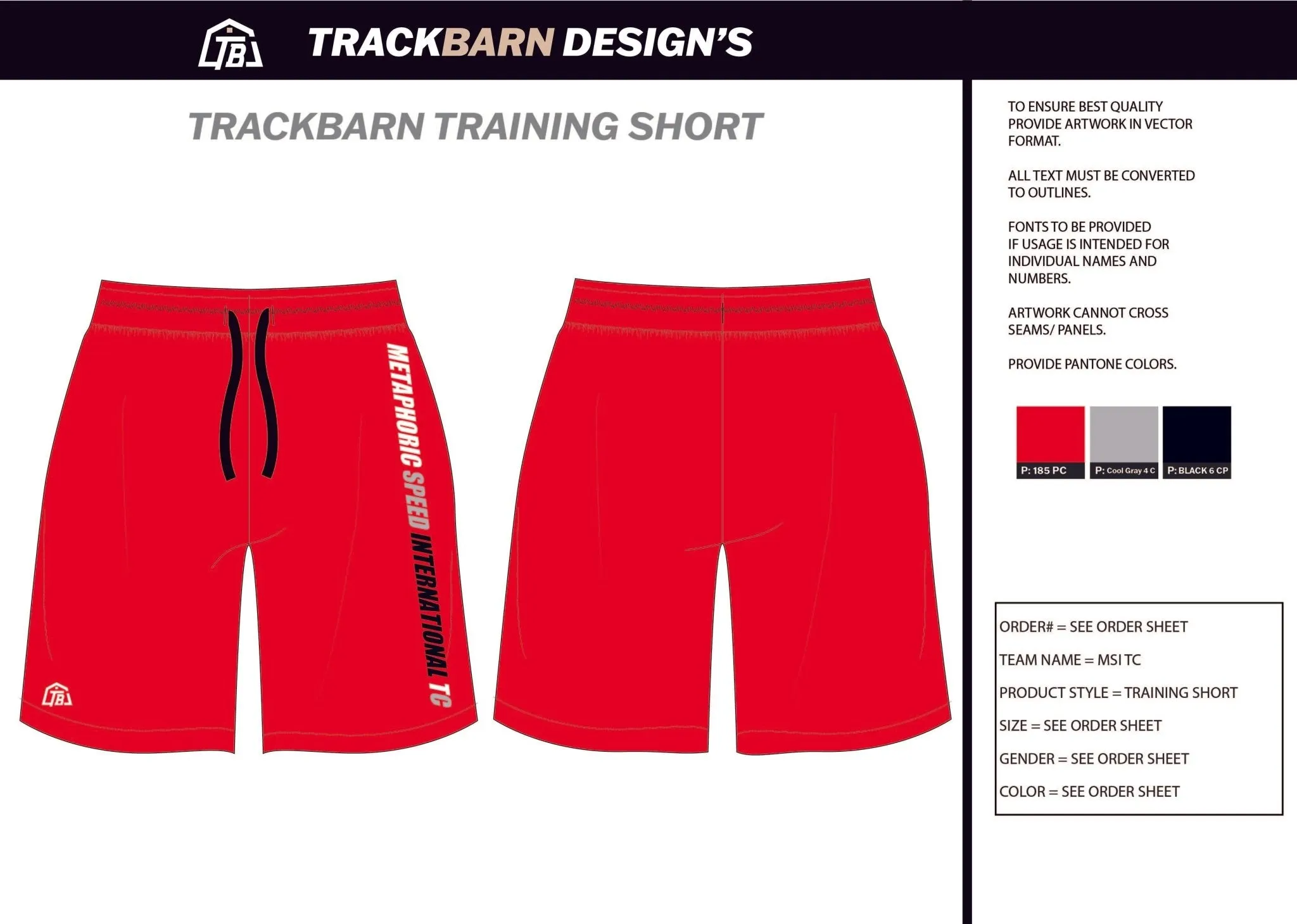 Metamorphic-Speed- Mens Knit Shorts 9"