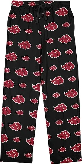 Naruto Men's Pajamas Cloud Pattern