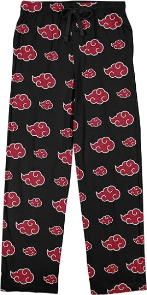Naruto Men's Pajamas Cloud Pattern