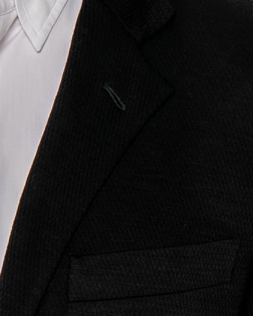 Navy Knit Sportcoat Cardigan