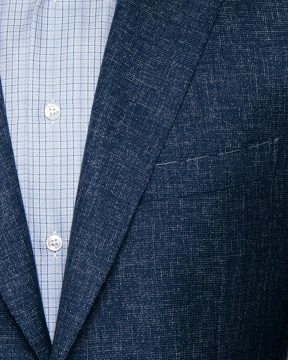 Navy Melange Sportcoat