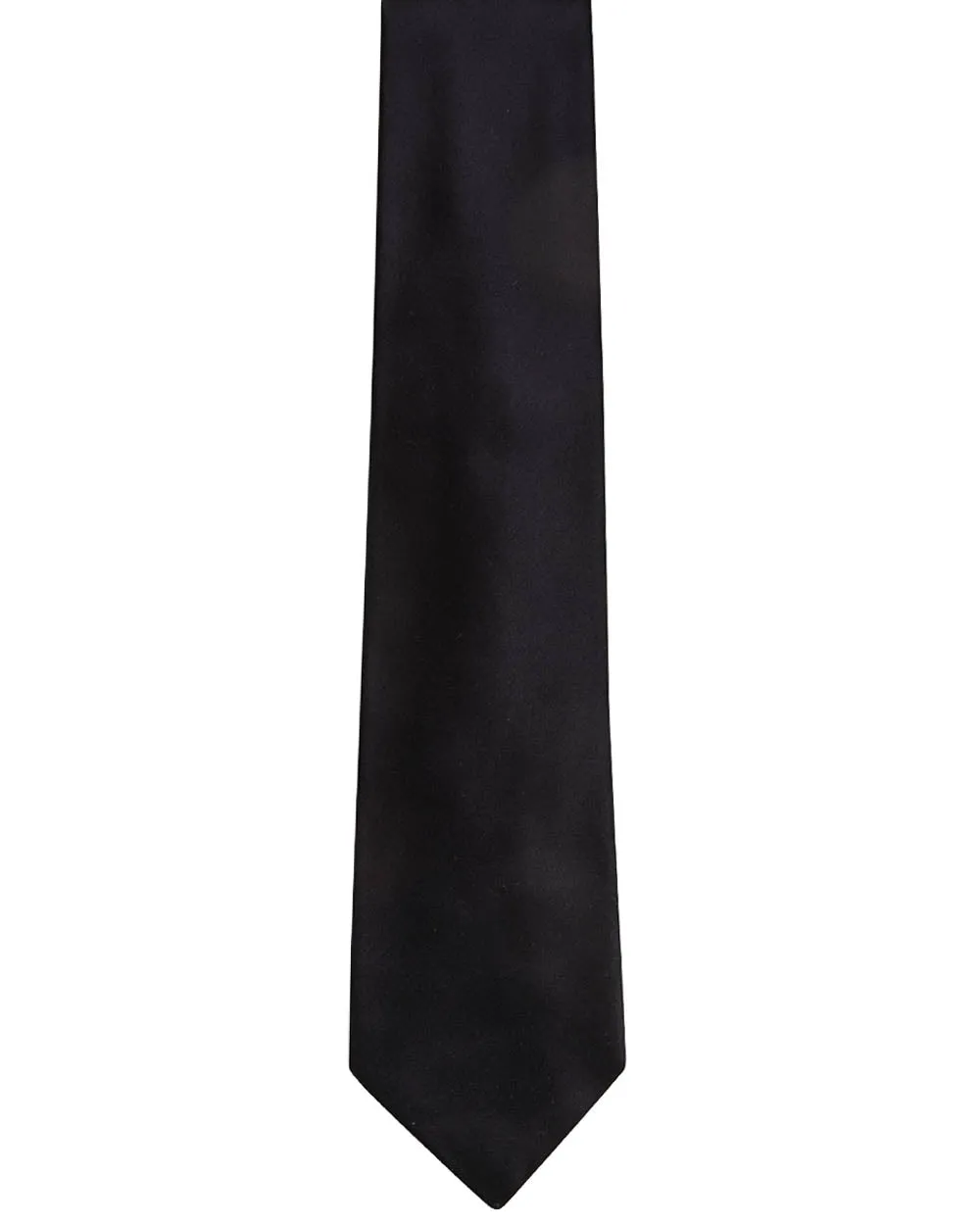 Navy Satin Tie