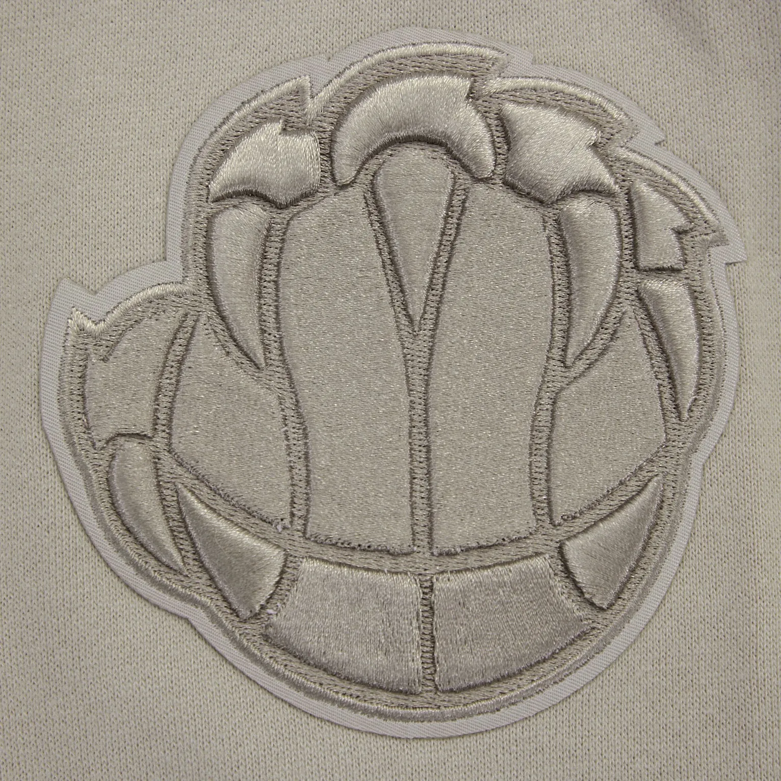 NBA MEMPHIS GRIZZLIES NEUTRAL DROP SHOULDER FLC CREWNECK (TAUPE)