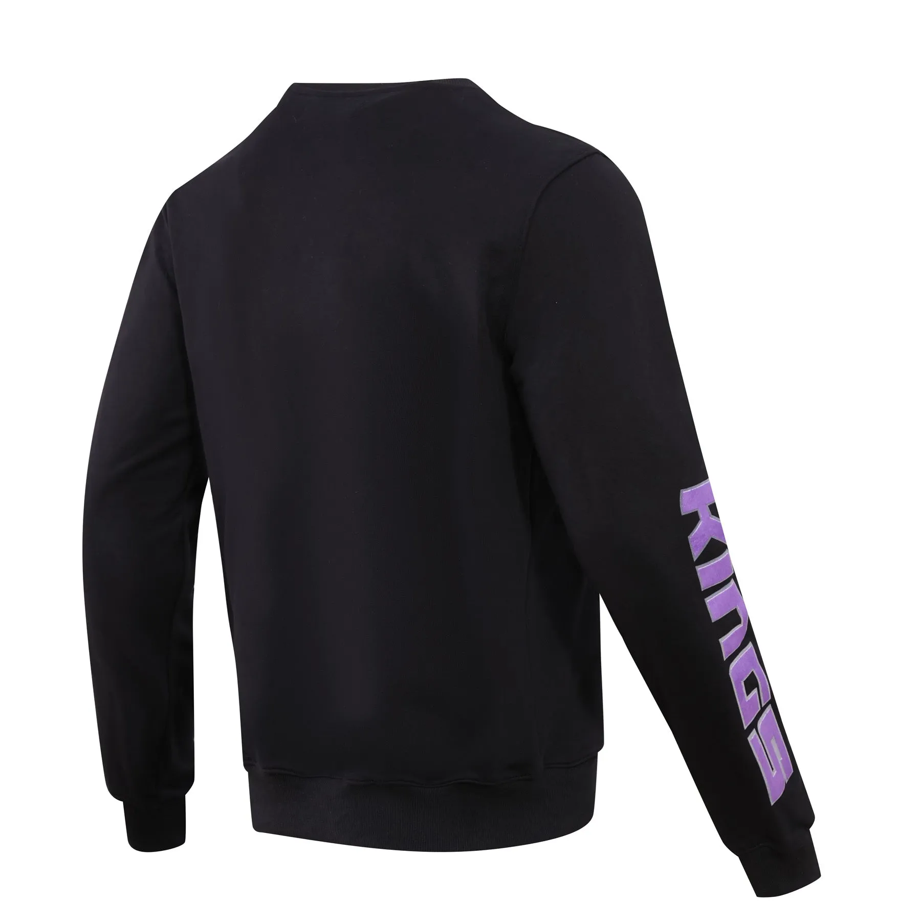 NBA SACRAMENTO KINGS CLASSIC MEN'S CREWNECK (BLACK)