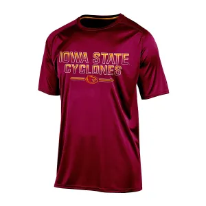 NCAA Iowa State Cyclones Mens Short Sleeve Crew Neck T-Shirt, Size Medium