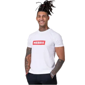 Nebbia NEBBIA Men's T-shirt 593 White