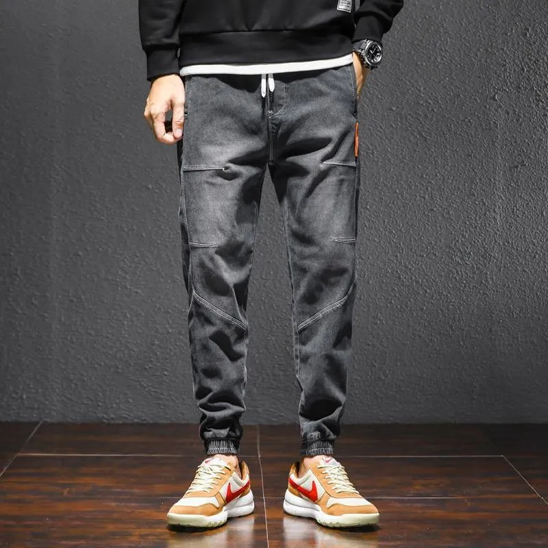 New Loose Fit Men's Streetwear Cargo Jeans