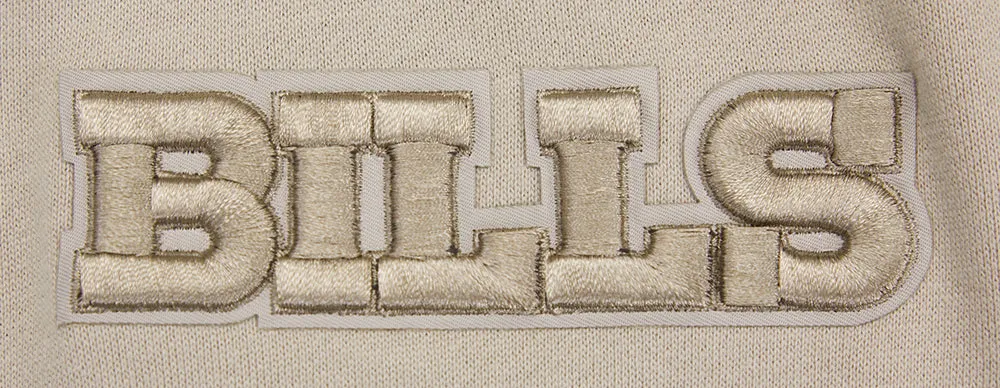 NFL BUFFALO BILLS NEUTRAL DROP SHOULDER FLC CREWNECK (TAUPE)
