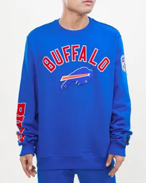 NFL BUFFLO BILLS CLASSIC MEN'S CREWNECK (ROYAL BLUE)