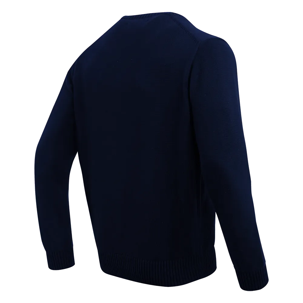 NFL CHICAGO BEARS KNIT BOX SET CREWNECK SWEATER (MIDNIGHT NAVY)