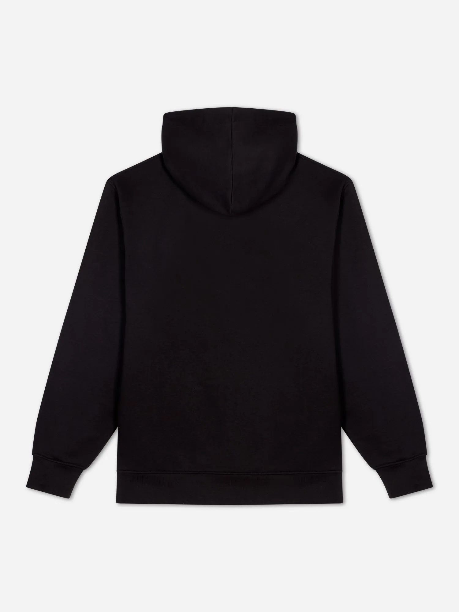 NICCE Mens Repeater Box Print Hoodie | Black