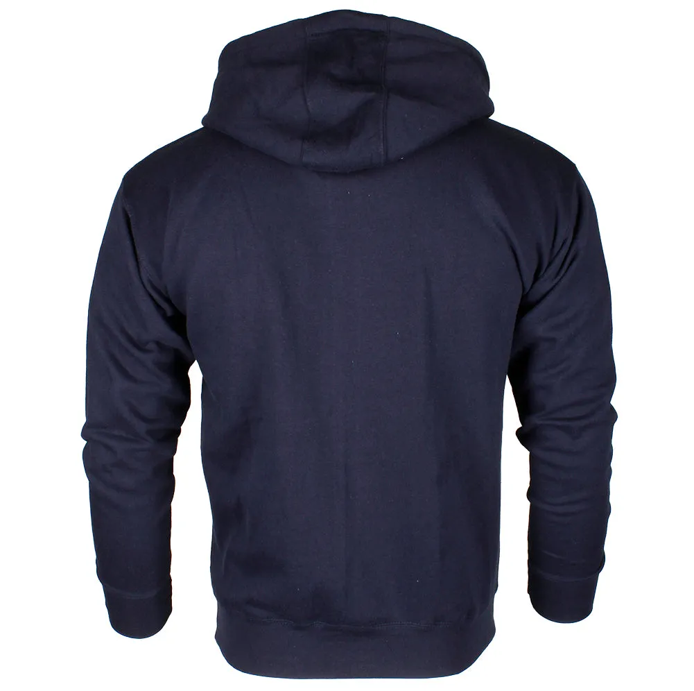 Nike Men's Athletic Wear Embroidered Swoosh Fleece Gym Active Pullover Hoodie