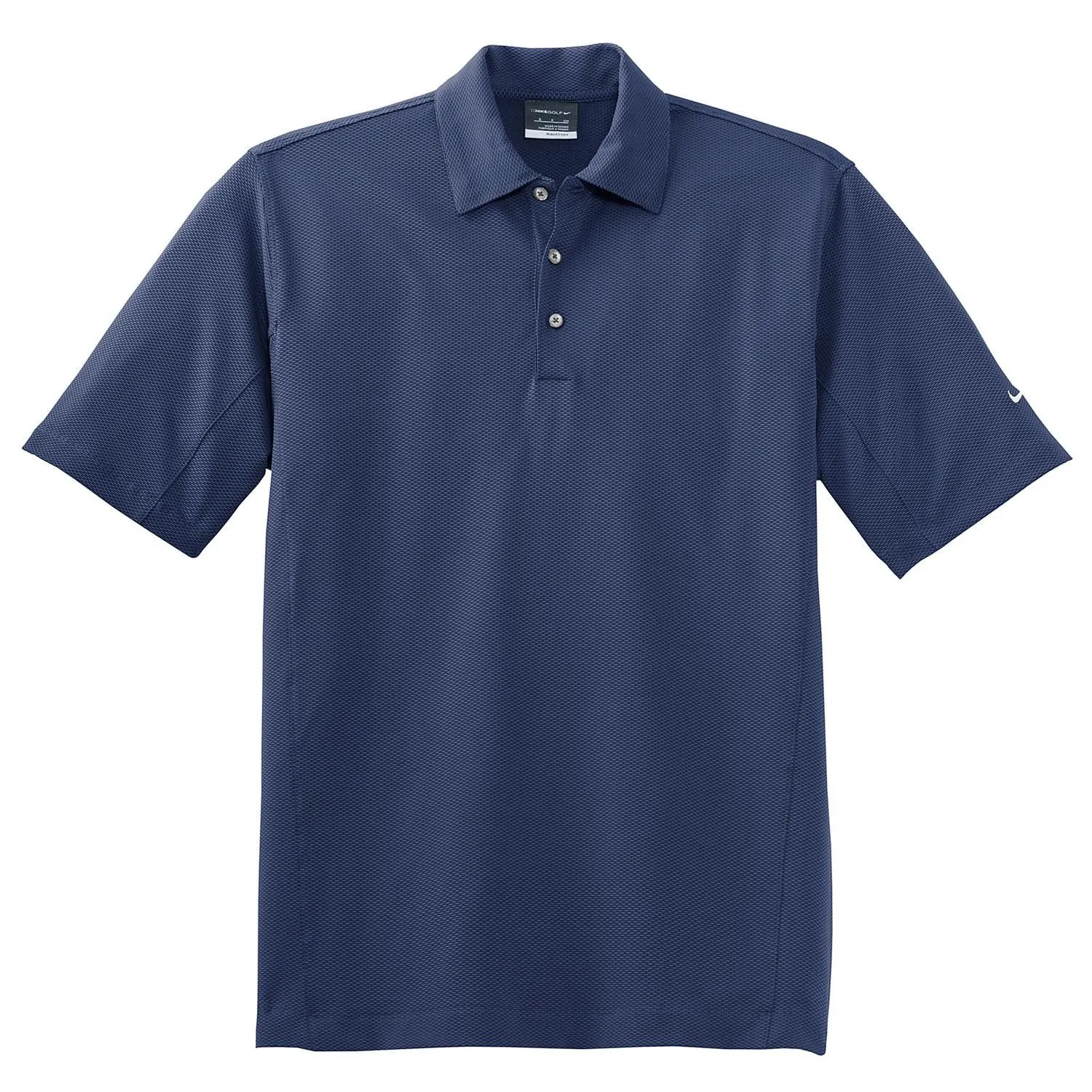 Nike Men's Pro Blue Sphere Dry Short Sleeve Diamond Polo