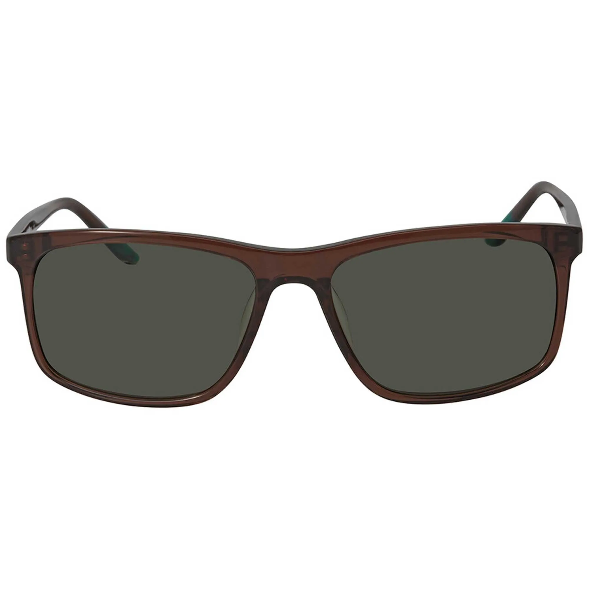 Nike Men's Sunglasses - Green Lens Baroque Brown Square Shape Frame | LORE CT8080 233