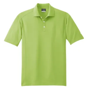Nike Men's Vivid Green Dri-FIT Short Sleeve Classic Polo