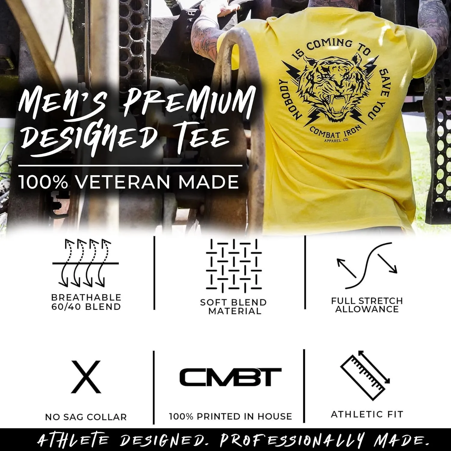 Nobody is Coming to Save You Men's Graphic Short Sleeve T-Shirt