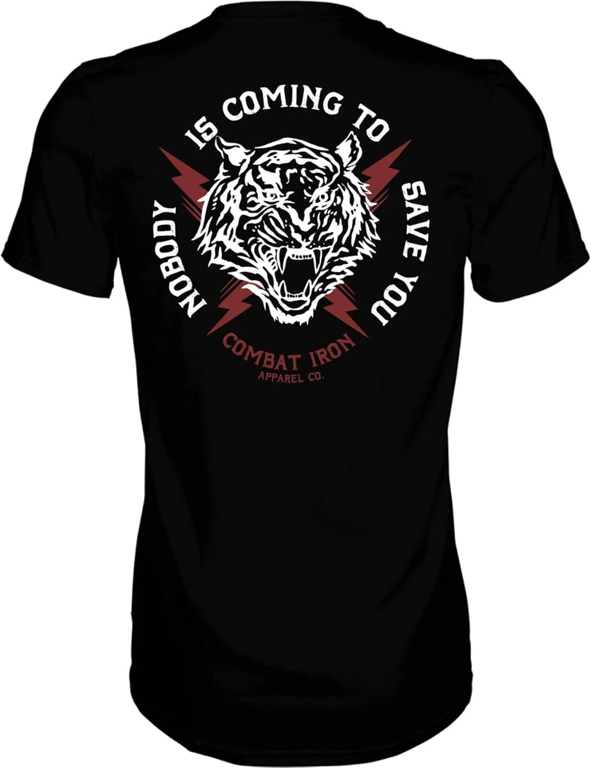 Nobody is Coming to Save You Men's Graphic Short Sleeve T-Shirt