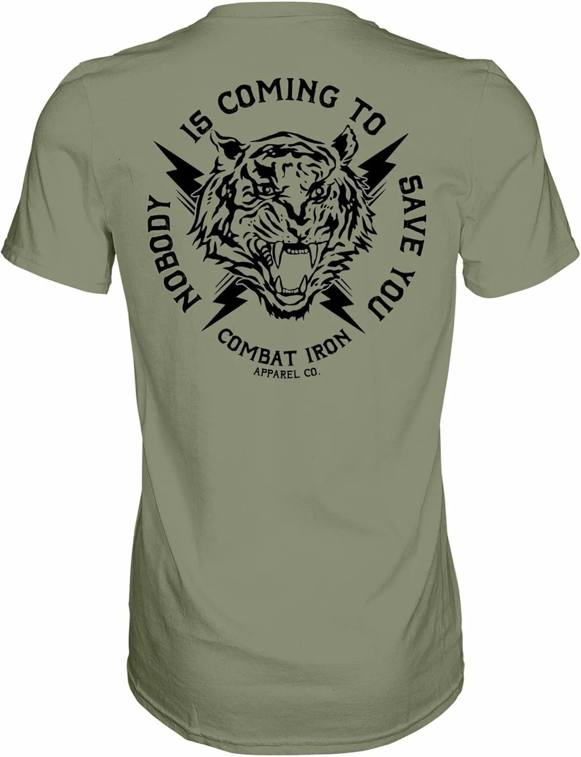 Nobody is Coming to Save You Men's Graphic Short Sleeve T-Shirt