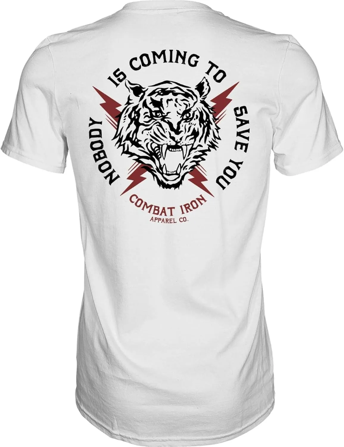 Nobody is Coming to Save You Men's Graphic Short Sleeve T-Shirt