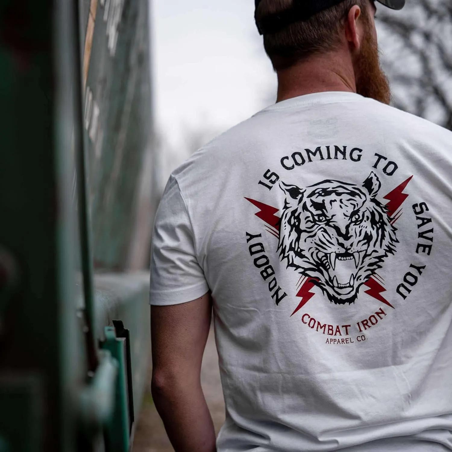 Nobody is Coming to Save You Men's Graphic Short Sleeve T-Shirt