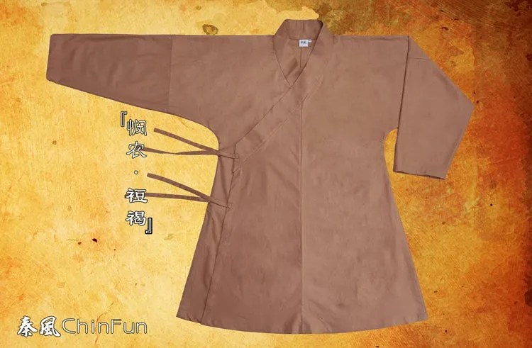 Nong Min 农民 Farmer's Han Ming Men's & Unisex Commoner Hanfu Shanku Set