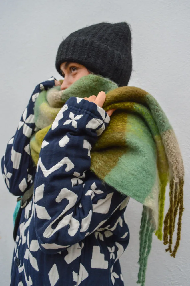 Numph Kajser Green Scarf